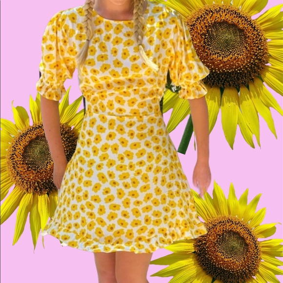 NWT Faithfull the Brand Florence Mini Dress - Picture 5 of 9